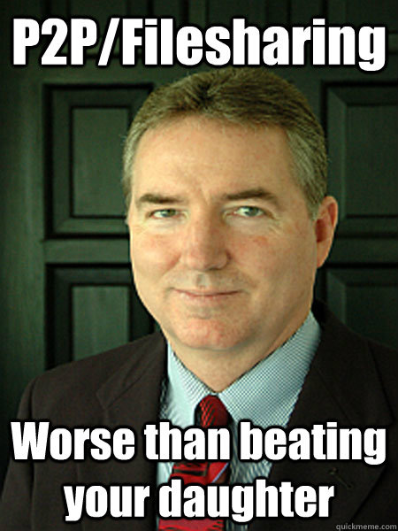 P2P/Filesharing Worse than beating your daughter   - P2P/Filesharing Worse than beating your daughter    Judge William Adams