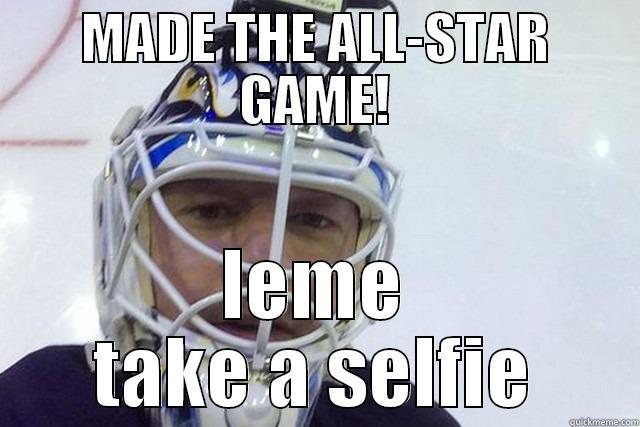MADE THE ALL-STAR GAME! LEME TAKE A SELFIE Misc