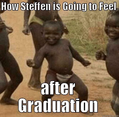 HOW STEFFEN IS GOING TO FEEL  AFTER GRADUATION Third World Success