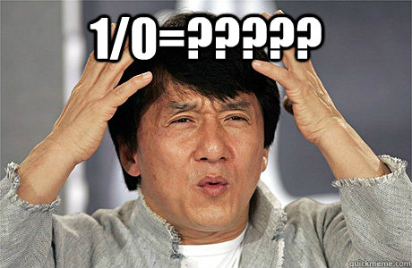 1/0=?????  - 1/0=?????   Jackie Chan Meme