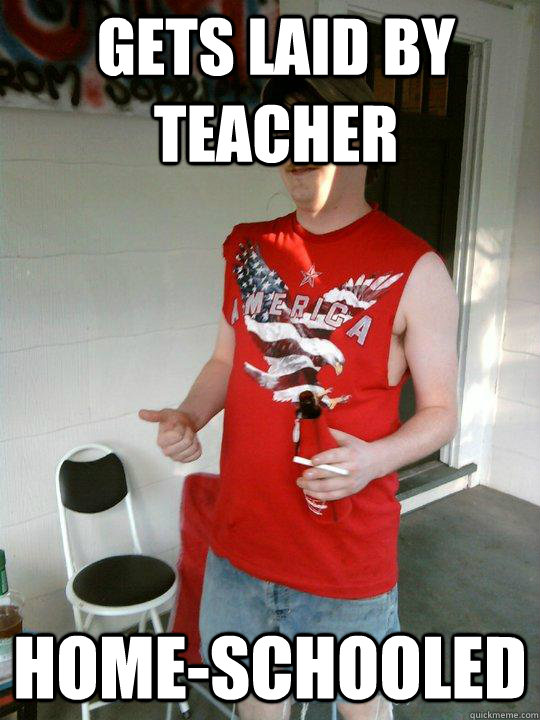 GEts laid by teacher Home-schooled  Redneck Randal
