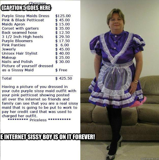 The Internet sissy boy is on it forever! Caption 2 goes here Caption 3 goes here Caption 4 goes here Caption 5 goes here - The Internet sissy boy is on it forever! Caption 2 goes here Caption 3 goes here Caption 4 goes here Caption 5 goes here  Chrisissy Sissy Maid