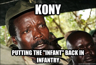 Kony  putting the 