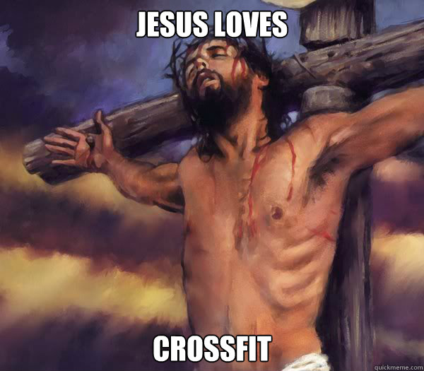 Jesus Loves crossfit  