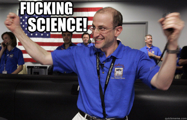 FUCKING SCIENCE! - FUCKING SCIENCE!  mars landing