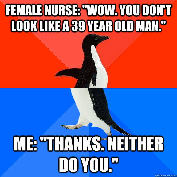 Female nurse: 