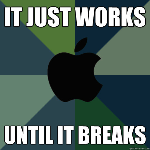 IT JUST WORKS UNTIL IT BREAKS - IT JUST WORKS UNTIL IT BREAKS  Bad Apple