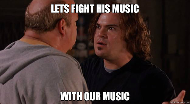 Lets fight his music  With our music - Lets fight his music  With our music  Misc