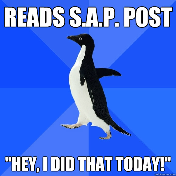 Reads S.a.p. post 