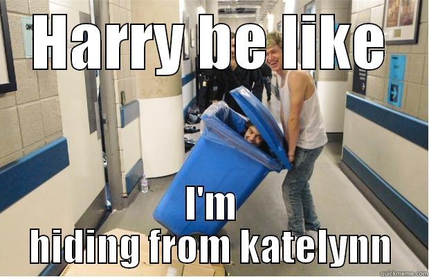 HARRY BE LIKE I'M HIDING FROM KATELYNN Unhelpful High School Teacher