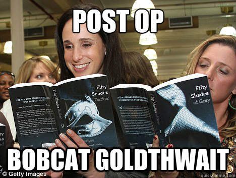 POST OP BOBCAT GOLDTHWAIT - POST OP BOBCAT GOLDTHWAIT  Perverted White Woman