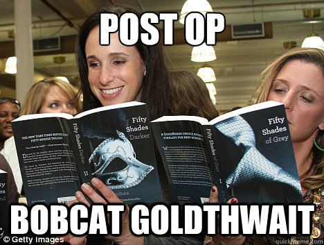 POST OP BOBCAT GOLDTHWAIT  Perverted White Woman