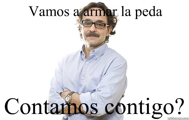 Vamos a armar la peda ¿Contamos contigo? - Vamos a armar la peda ¿Contamos contigo?  gabriel quadri