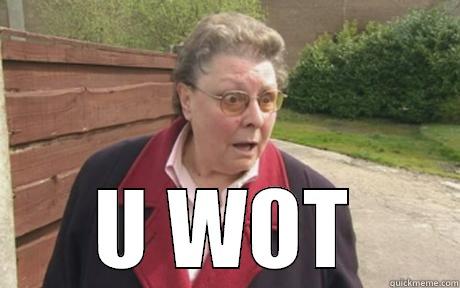  U WOT Misc