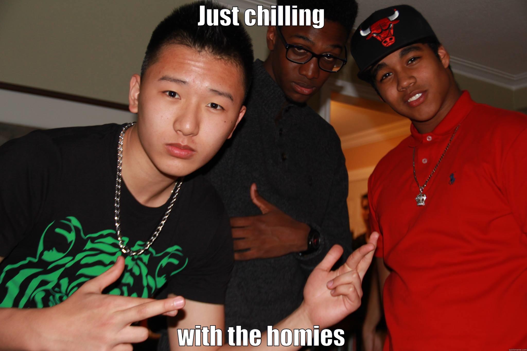 JUST CHILLING WITH THE HOMIES Misc