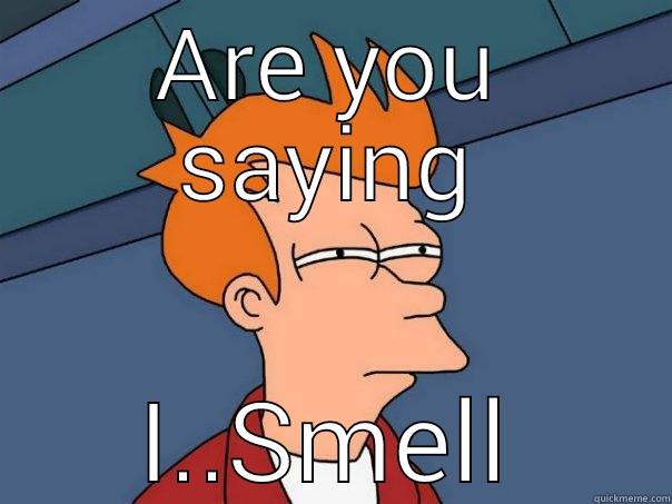 ARE YOU SAYING I..SMELL Futurama Fry