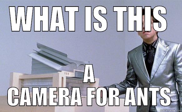 WHAT IS THIS A CAMERA FOR ANTS Misc