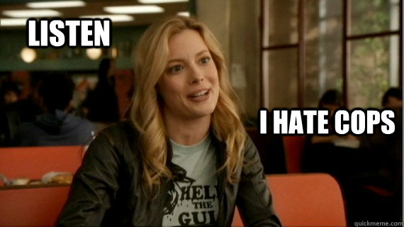 Listen I Hate Cops - Listen I Hate Cops  Britta I hate cops