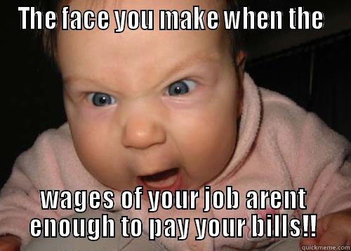 THE FACE YOU MAKE WHEN THE  WAGES OF YOUR JOB ARENT ENOUGH TO PAY YOUR BILLS!! Misc