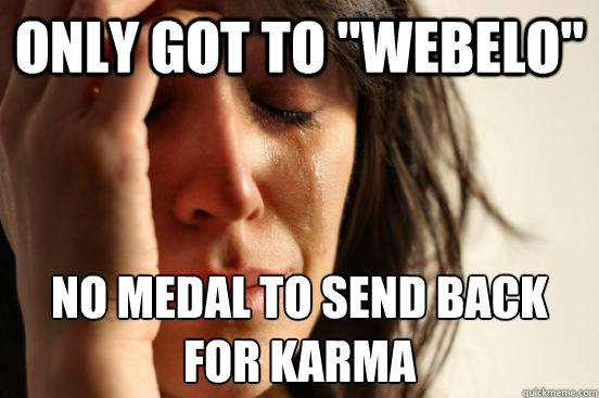 ONly got to 
