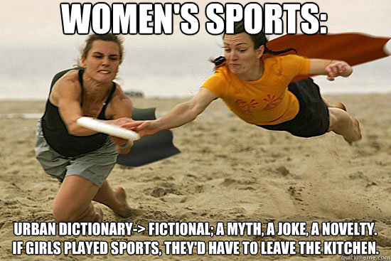 Funny sport women