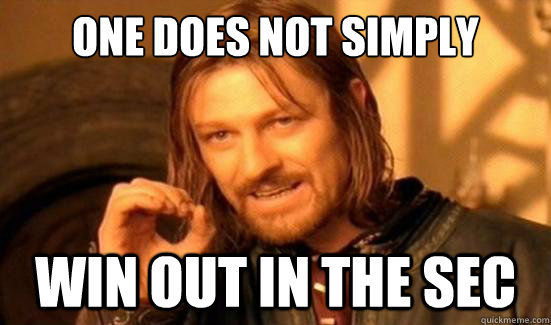 One Does Not Simply win out in the sec  Boromir