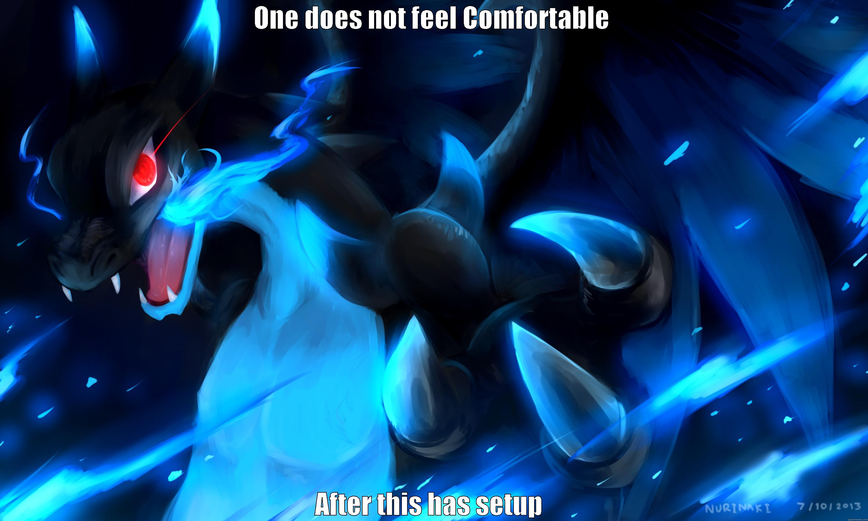 ONE DOES NOT FEEL COMFORTABLE AFTER THIS HAS SETUP A DRAGON DANCE Misc