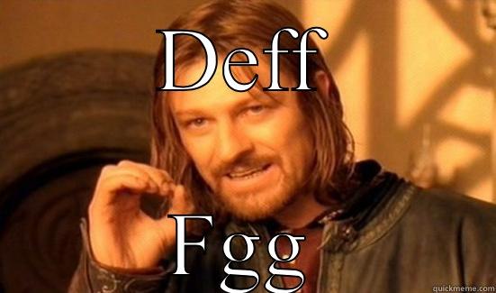 DEFF FGG Boromir