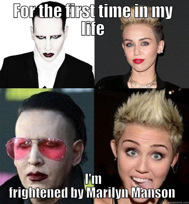 FOR THE FIRST TIME IN MY LIFE I'M FRIGHTENED BY MARILYN MANSON  Misc