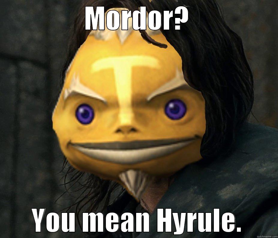 MORDOR? YOU MEAN HYRULE. Misc