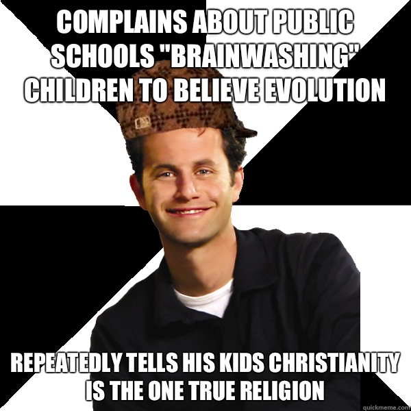Complains about public schools 