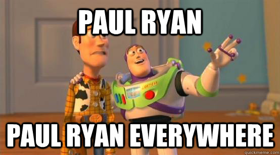 Paul Ryan Paul Ryan everywhere  Buzz Glitter