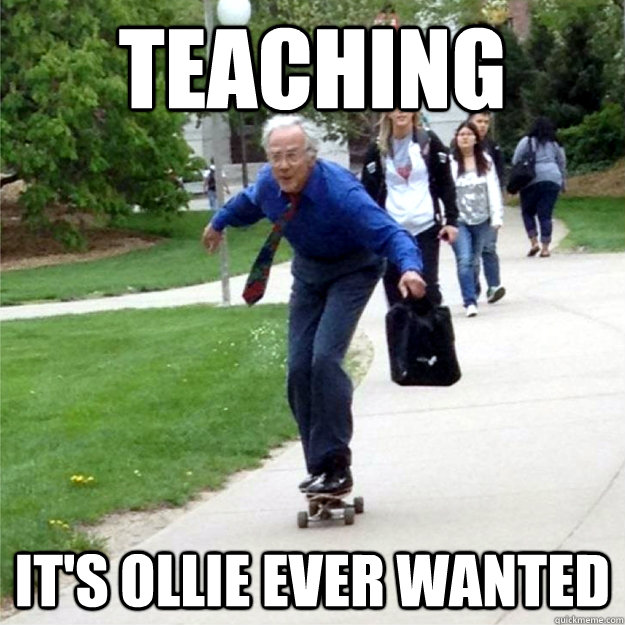 TEACHING IT's OLLIE EVER WANTED - TEACHING IT's OLLIE EVER WANTED  Skating Prof