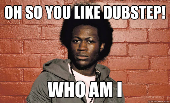 oh so you like dubstep! who am i - oh so you like dubstep! who am i  Benga