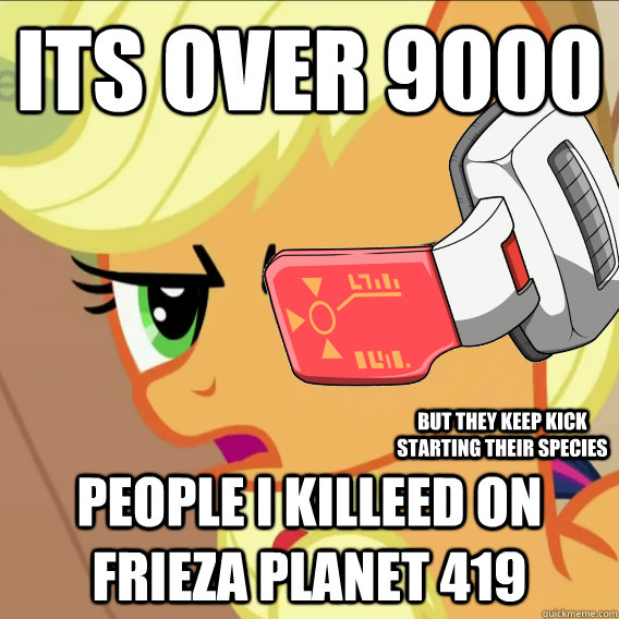 ITS over 9000 people i killeed on frieza planet 419 but they keep kick starting their species  - ITS over 9000 people i killeed on frieza planet 419 but they keep kick starting their species   Misc