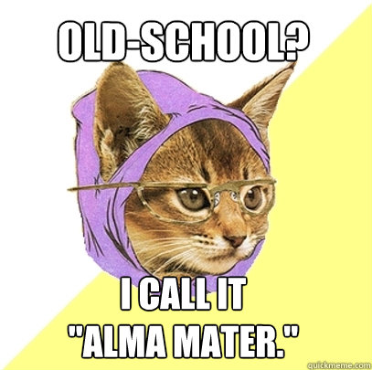 Old-school? I call it
