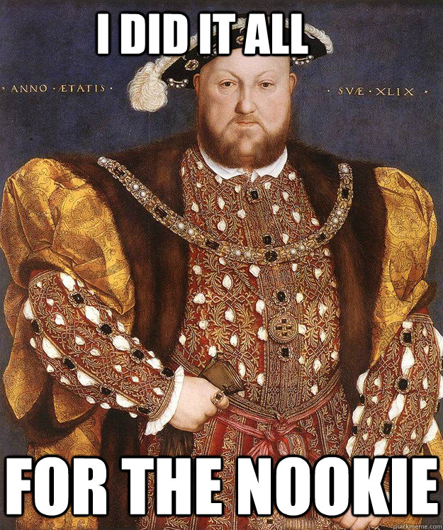 i did it all for the nookie  