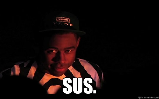  SUS.  Tyler the Creator sus