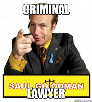 criminal lawyer - criminal lawyer  Saul Goodman, Breaking Bad