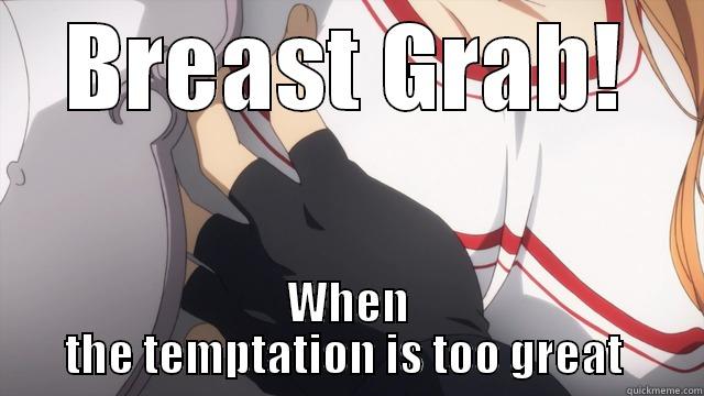 BREAST GRAB! WHEN THE TEMPTATION IS TOO GREAT  Misc