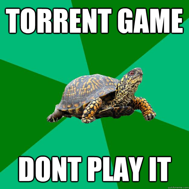 Torrent game Dont play it  Torrenting Turtle