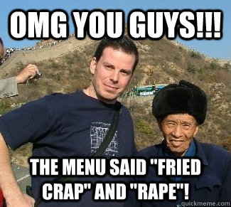 OMG you guys!!! the menu said 