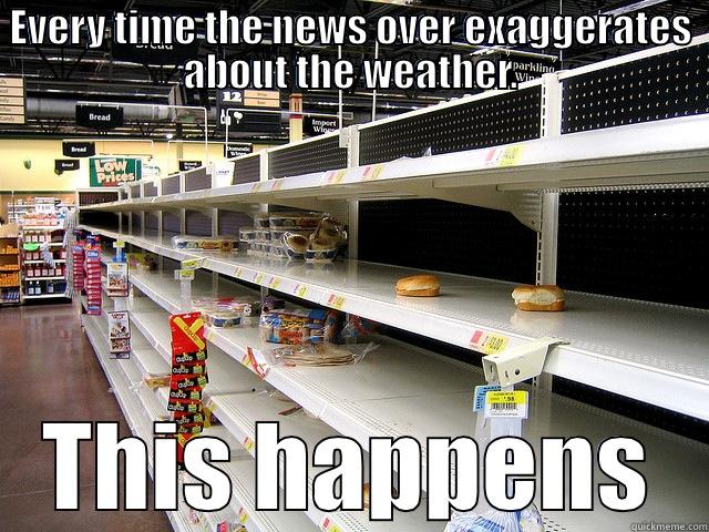 How do you know theirs going to be a snow storm? - EVERY TIME THE NEWS OVER EXAGGERATES ABOUT THE WEATHER. THIS HAPPENS Misc