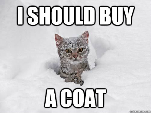 I should buy a coat - I should buy a coat  Misc