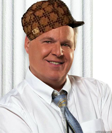    Scumbag Rush Limbaugh