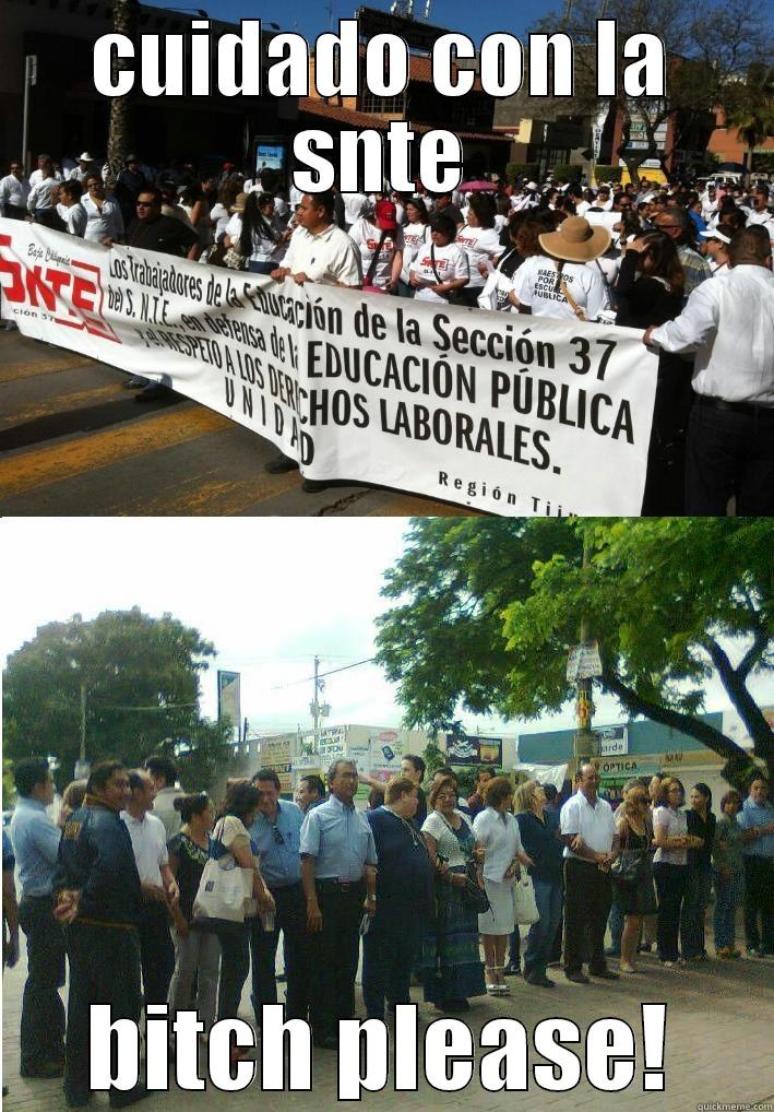 CUIDADO CON LA SNTE BITCH PLEASE! Misc