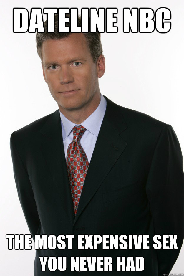 Dateline NBC The most expensive sex you never had  