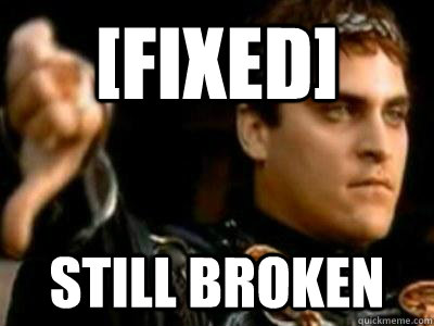 [FIXED] Still broken  Downvoting Roman