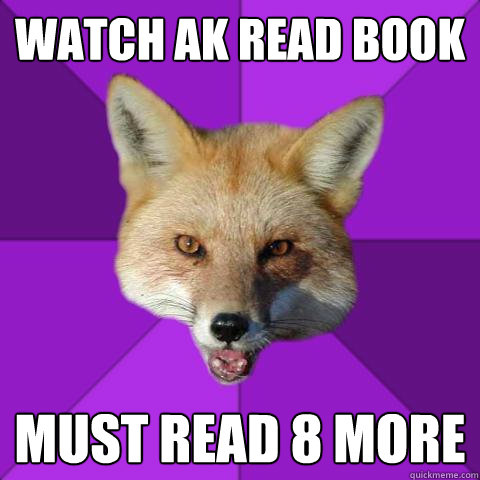 Watch AK read book Must read 8 more  Forensics Fox