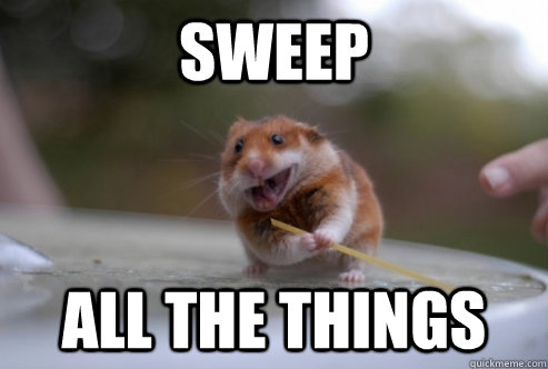 Sweep All the things - Sweep All the things  hamster